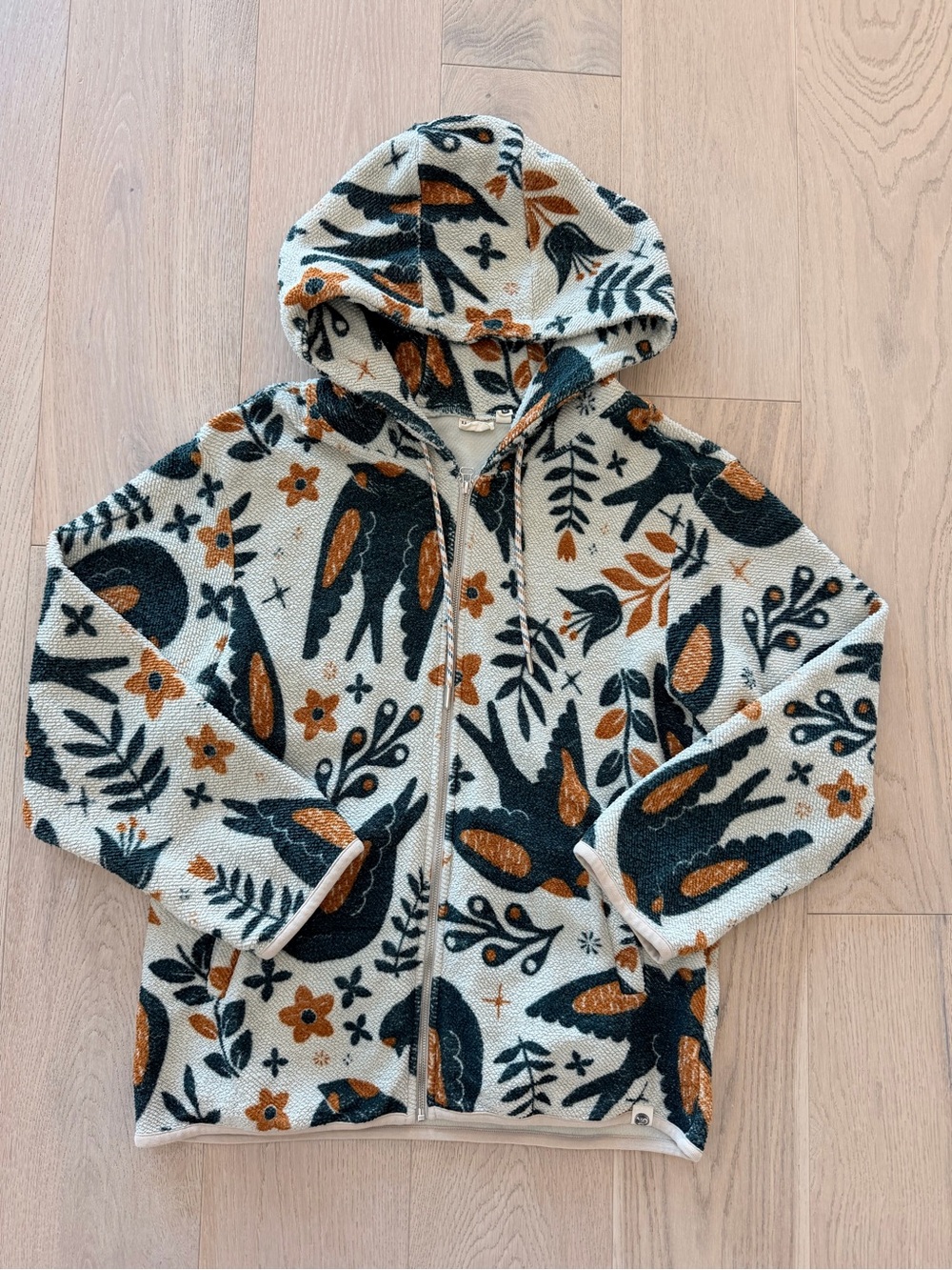 Happy Earth Organic Cotton Zip Up Hoodie